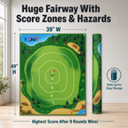 Chip 'N Stick Chipping Game – 4 × 6 ft