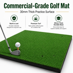 Golf Hitting Mat – 5 × 5 ft