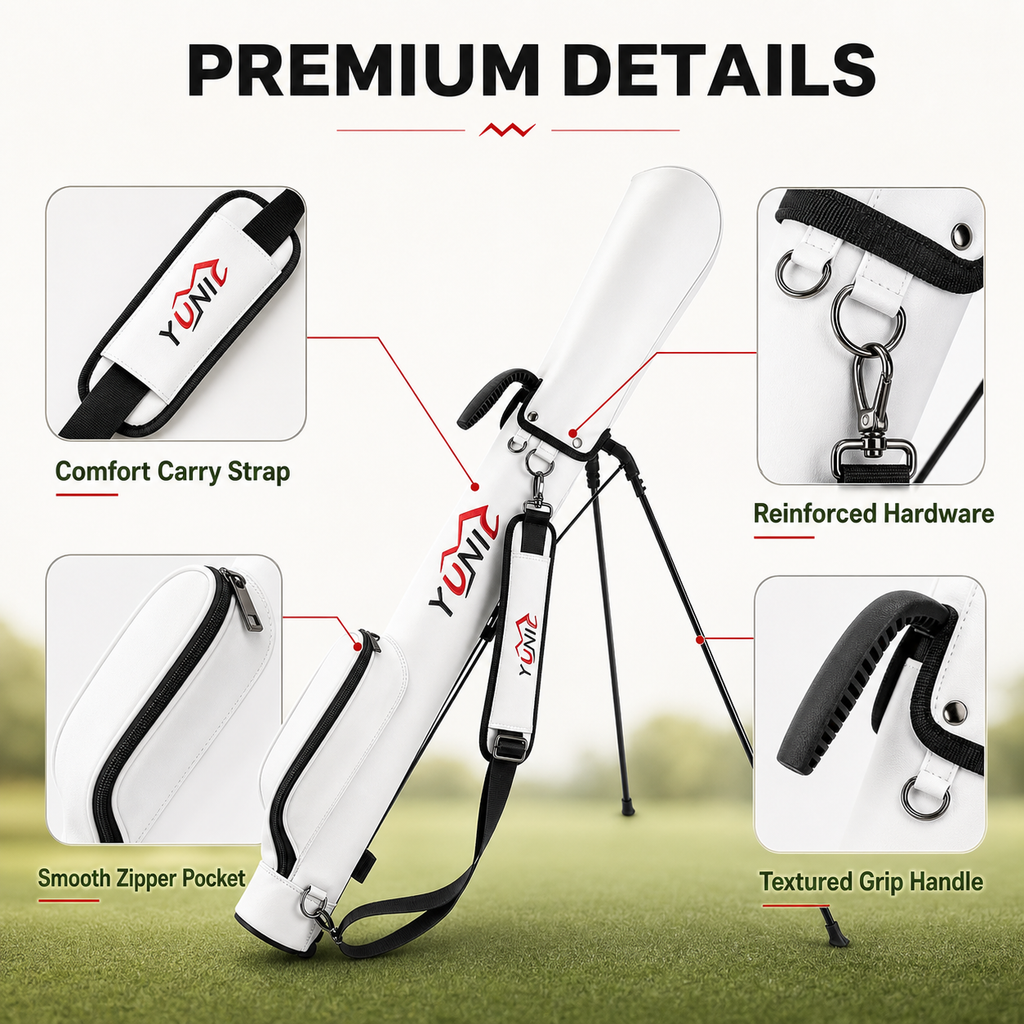 Golf Stand Bag – Lightweight, 3 Colors