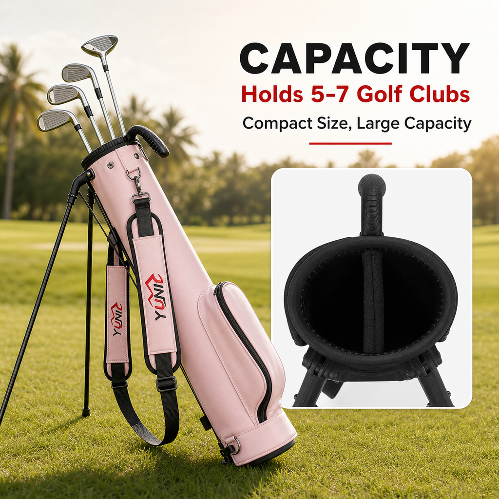 Golf Stand Bag – Lightweight, 3 Colors