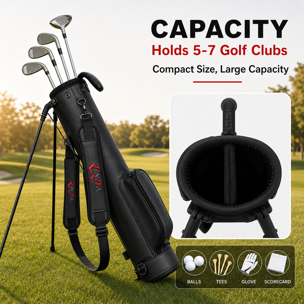 Golf Stand Bag – Lightweight, 3 Colors