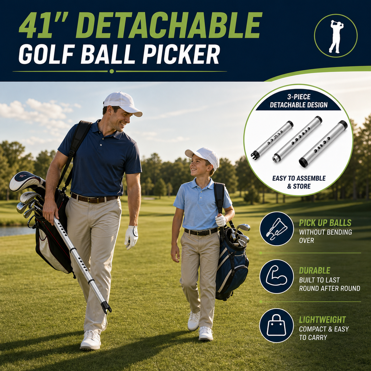 Detachable Ball Picker