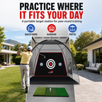 Golf Practice Net – Tent Style, 10 × 7 ft