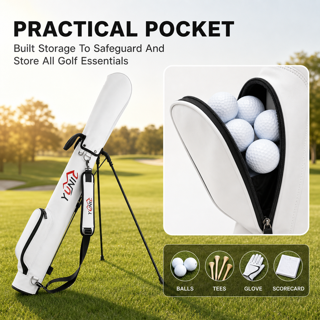 Golf Stand Bag – Lightweight, 3 Colors