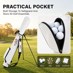 Golf Stand Bag – Lightweight, 3 Colors