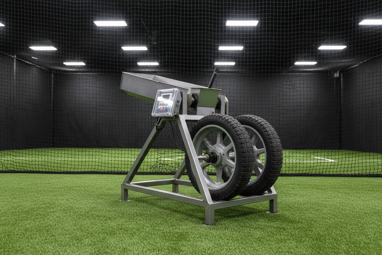 Baseball Pitching Machine Refined